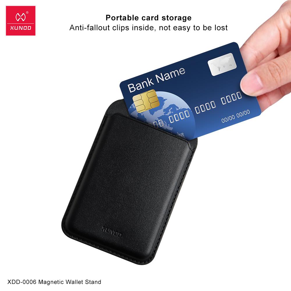 Premium Magnetic Wallet Stand