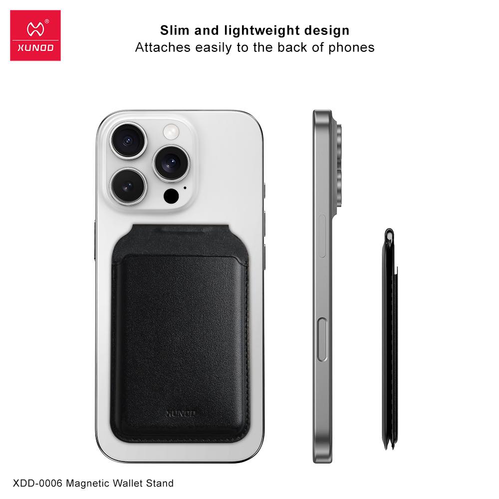 Premium Magnetic Wallet Stand