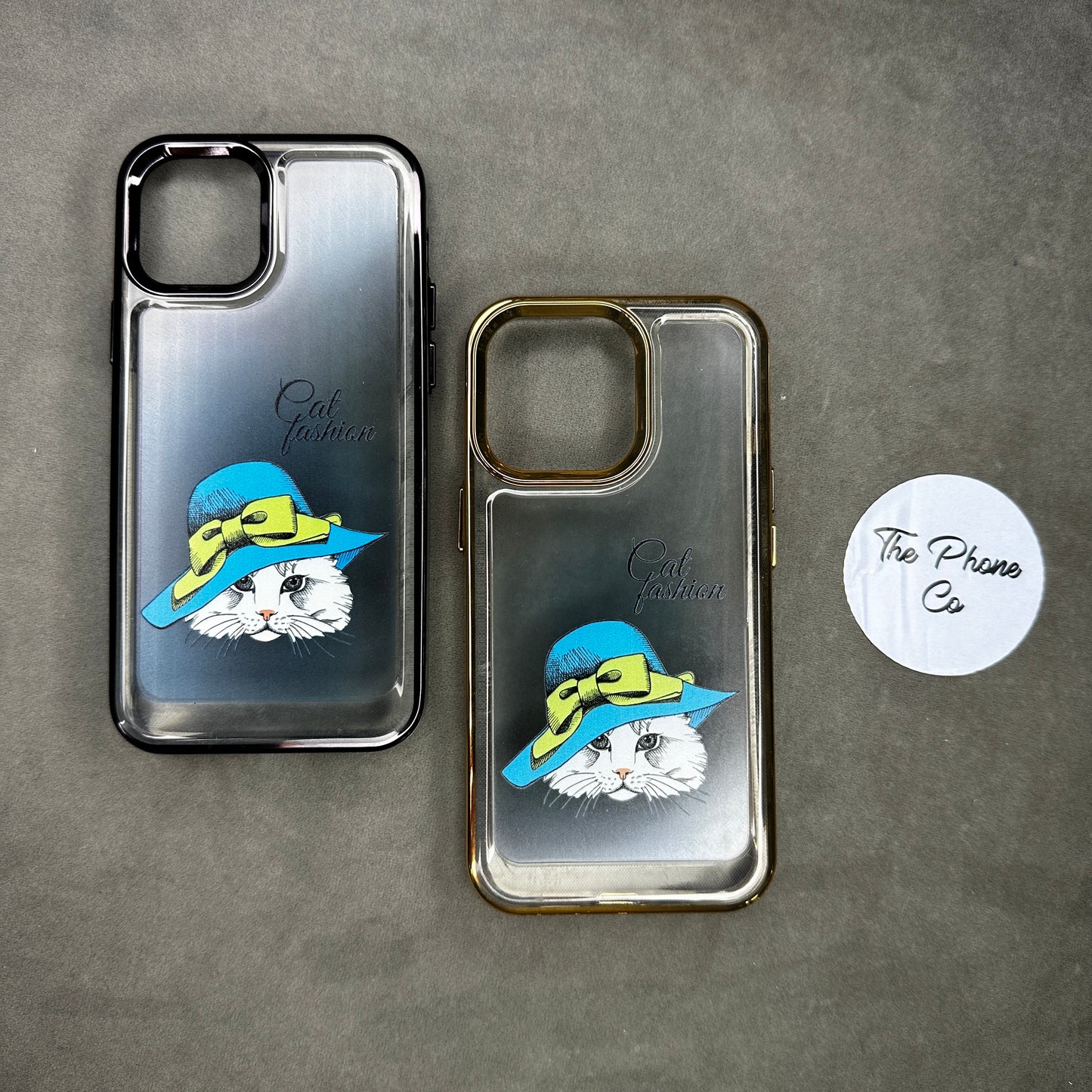 Fancy Cat Transparent Printed Hard Case