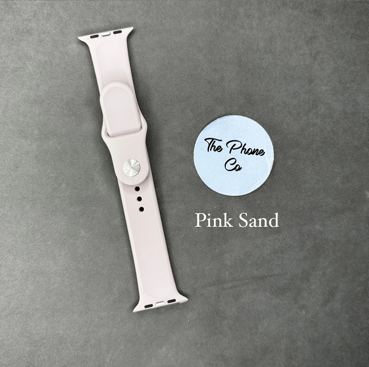 Silicone Solid Color Apple Watch Strap