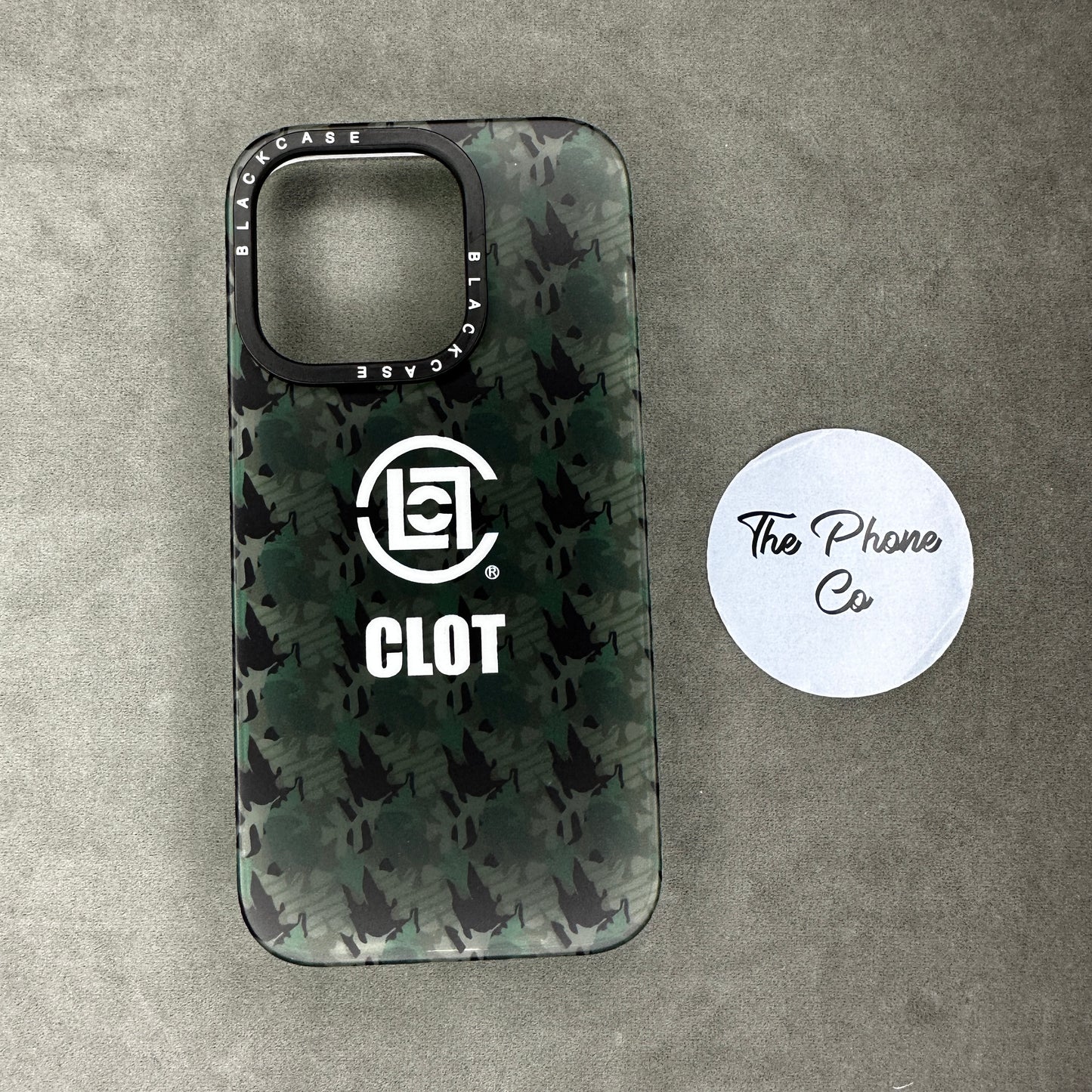 Camouflage Printed Matte Hard Case