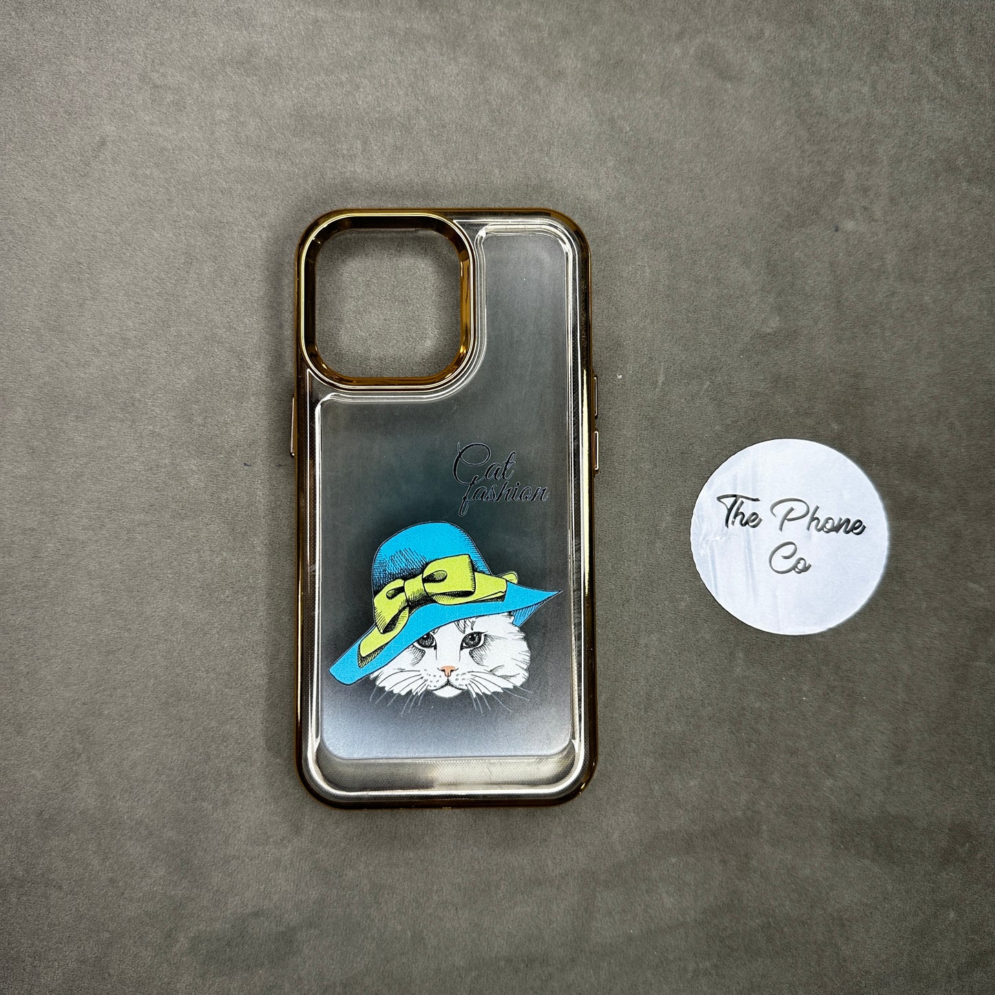 Fancy Cat Transparent Printed Hard Case