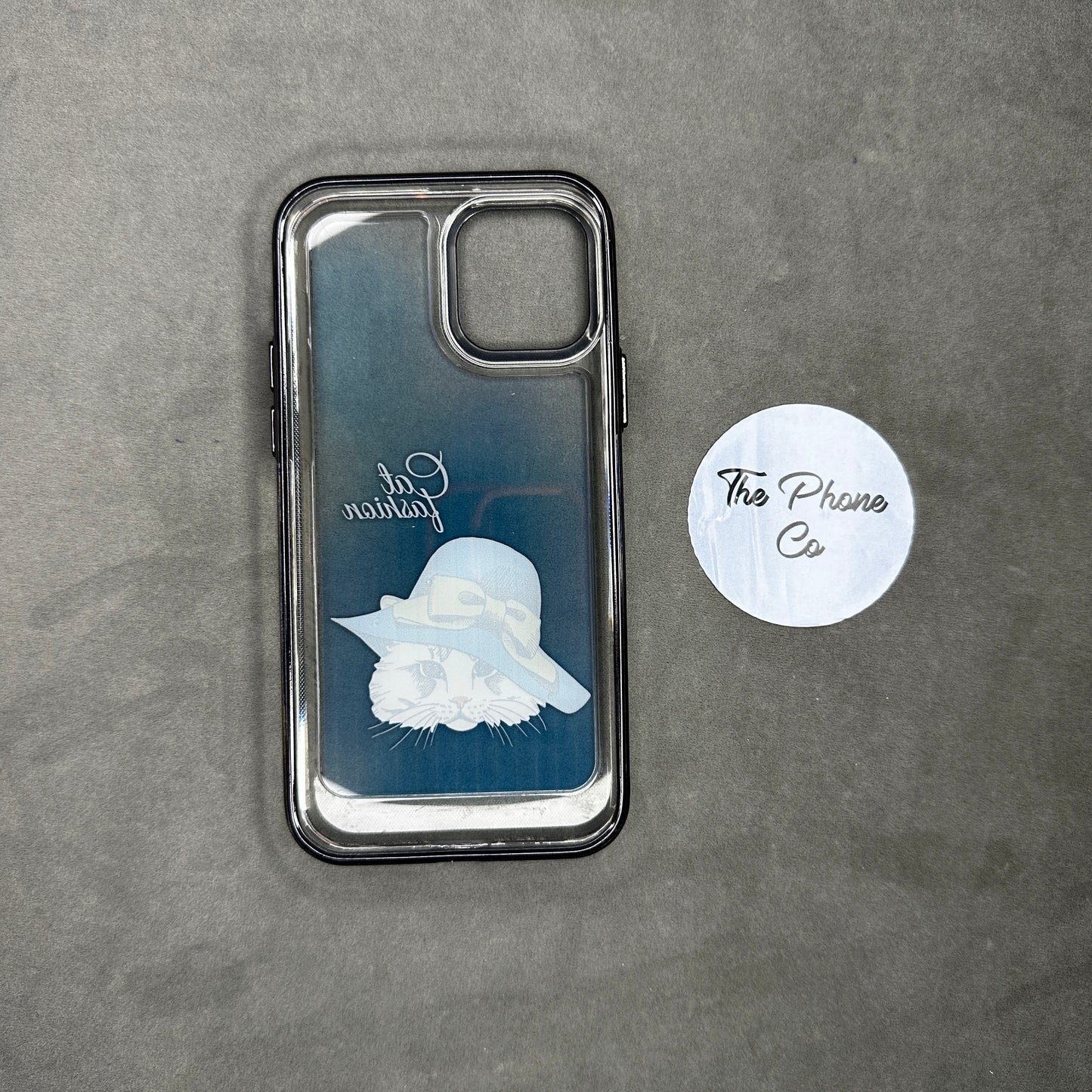 Fancy Cat Transparent Printed Hard Case