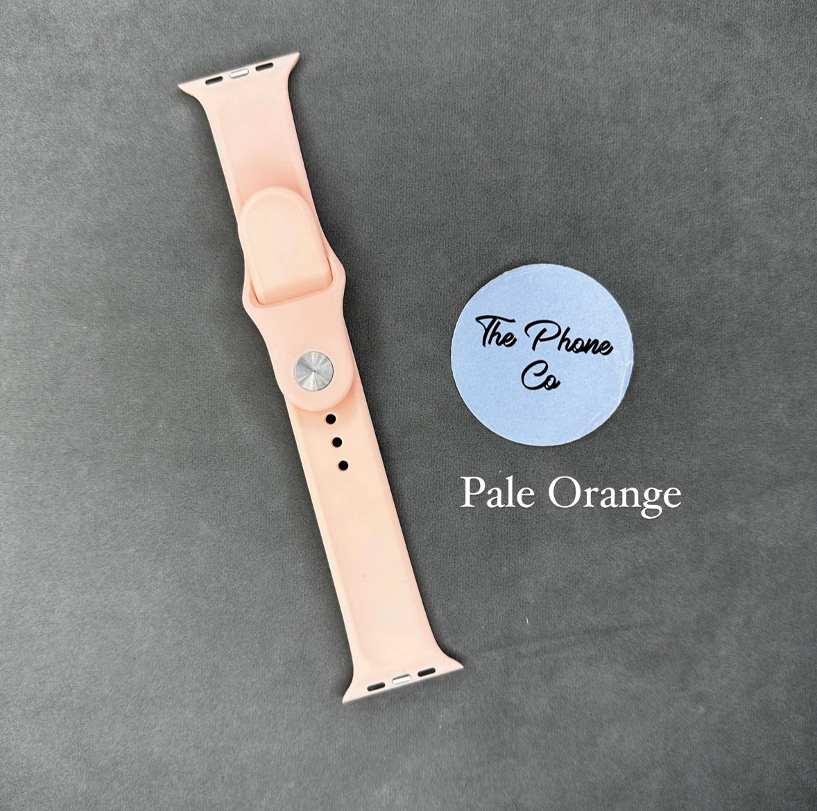 Silicone Solid Color Apple Watch Strap