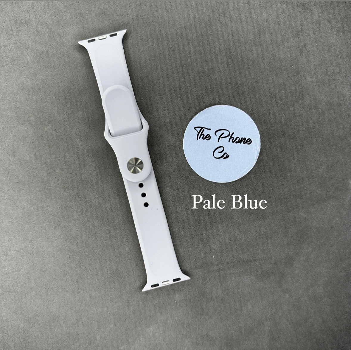 Silicone Solid Color Apple Watch Strap