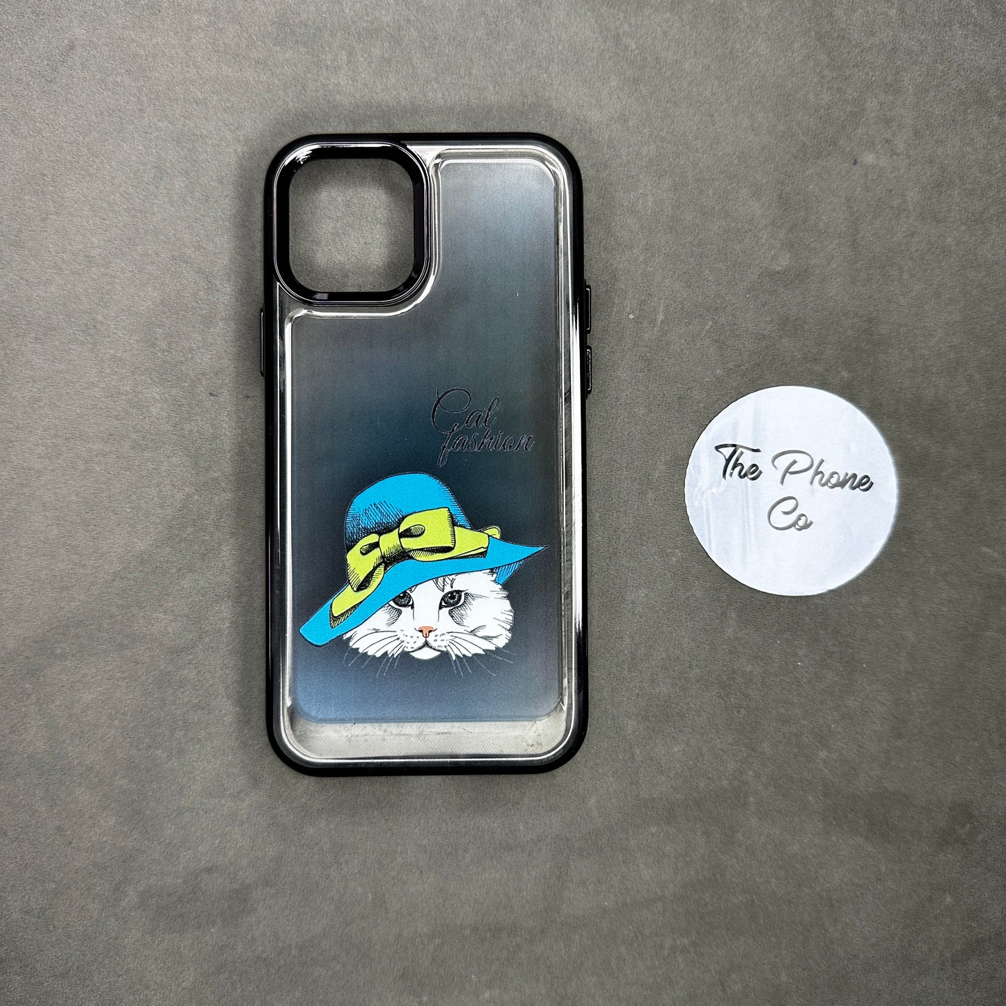 Fancy Cat Transparent Printed Hard Case