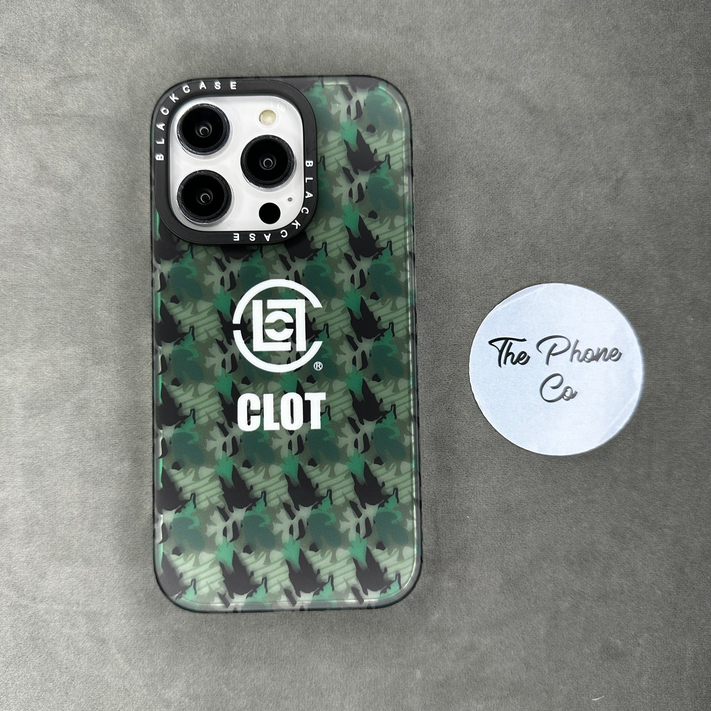 Camouflage Printed Matte Hard Case