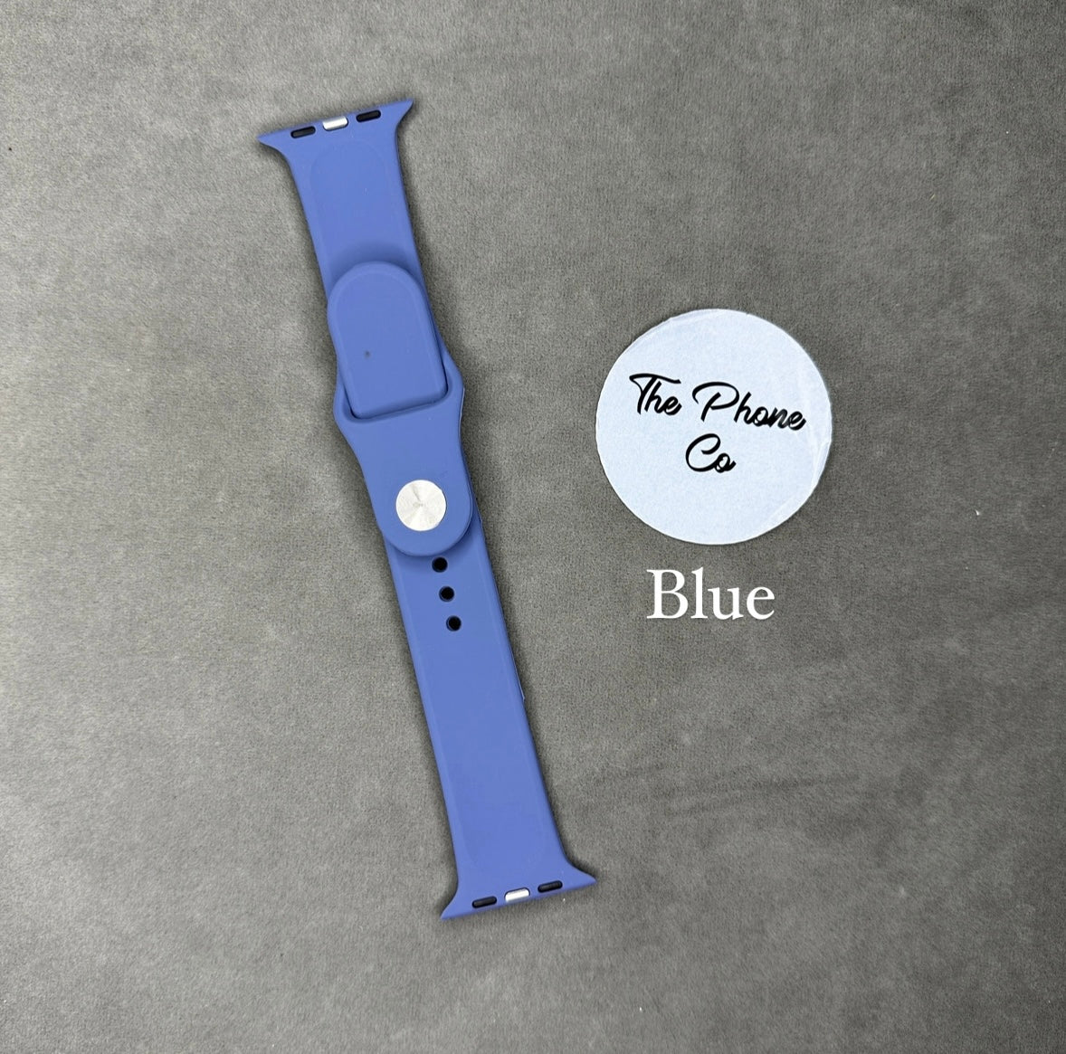 Silicone Solid Color Apple Watch Strap