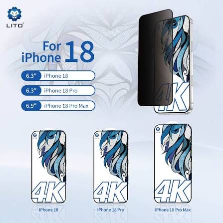 LITO - 4K Privacy Tempered Glass iPhone