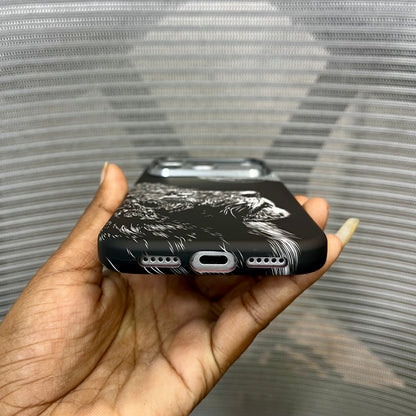 Premium Wildlife Carbon Fiber MagSafe iPhone Case