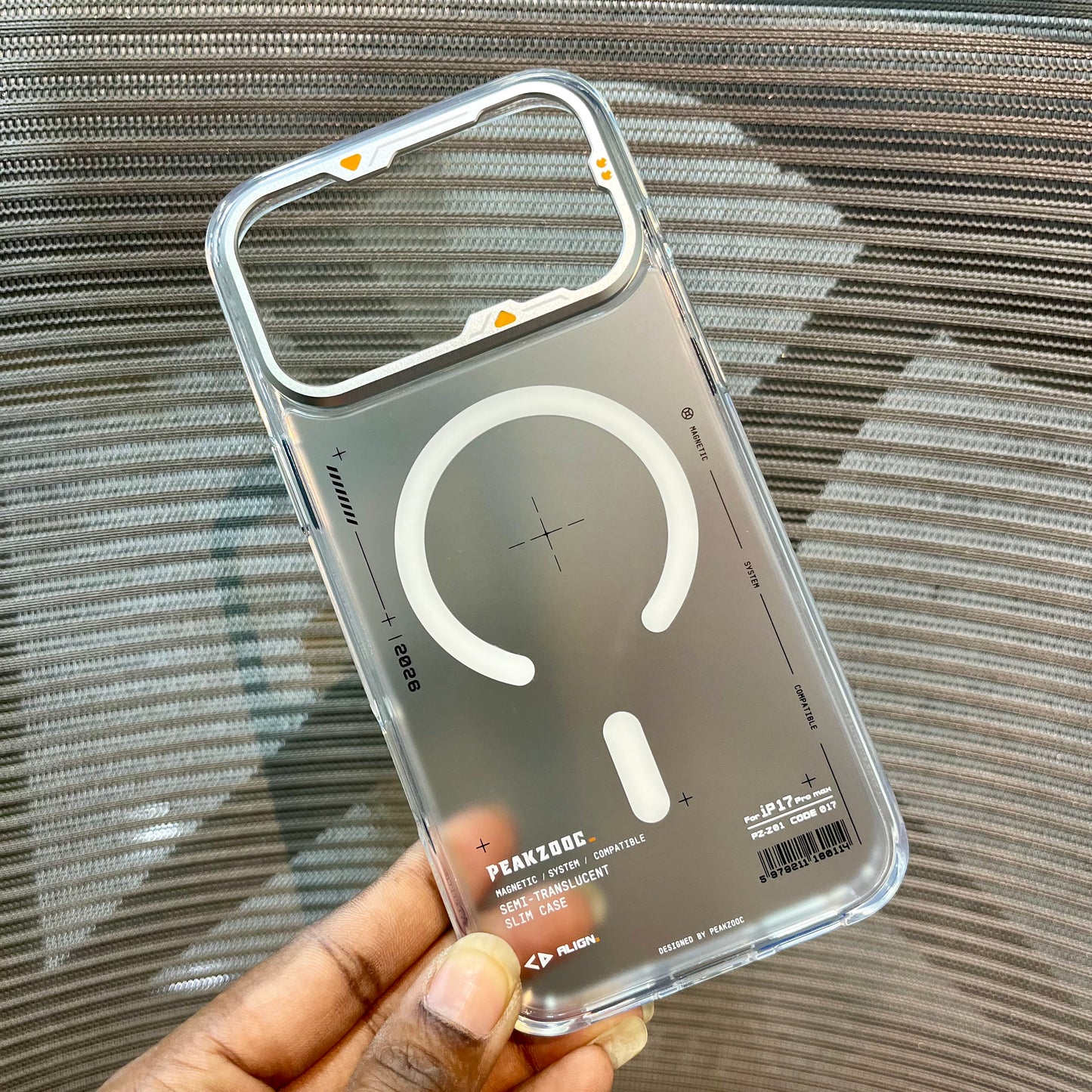 Neuron Translucent Armor 18 Pro Max  Case