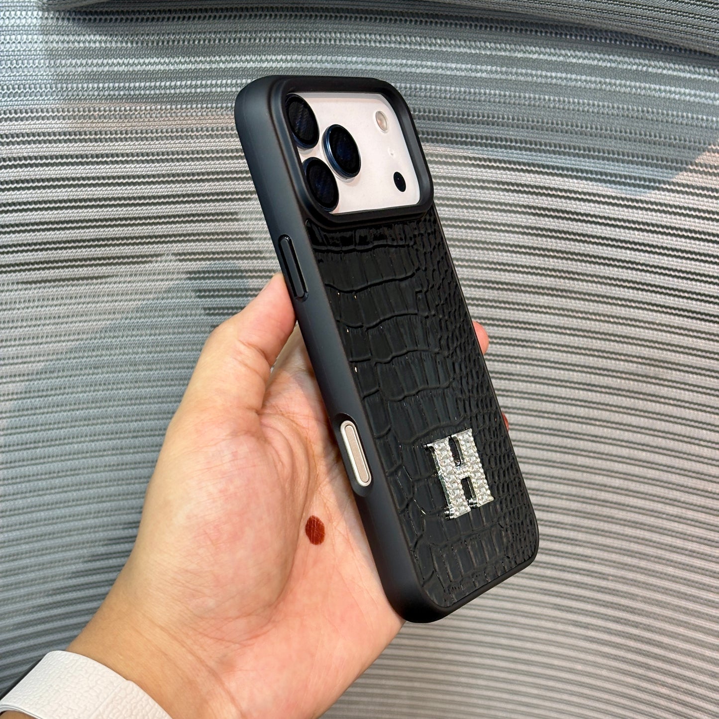CrocLuxe Diamond iPhone 17 Series Case
