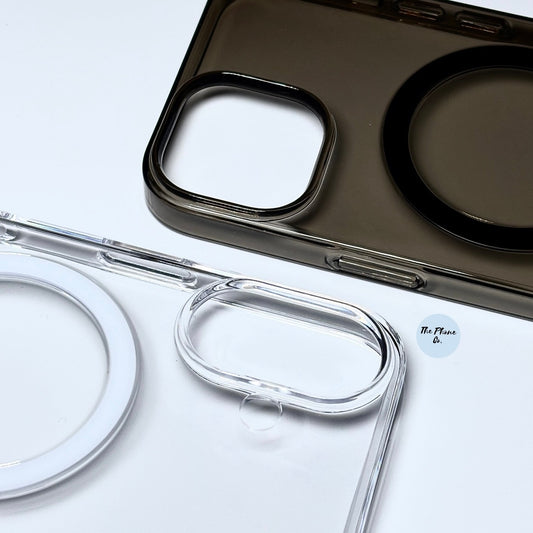 Premium Slim Fit Transparent MagSafe Case for iPhone