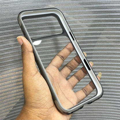 Transparent Silicone Side Border iPhone 17 Pro /18 Pro Case