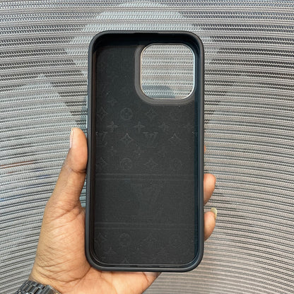 LogoLuxe Leather iPhone Case