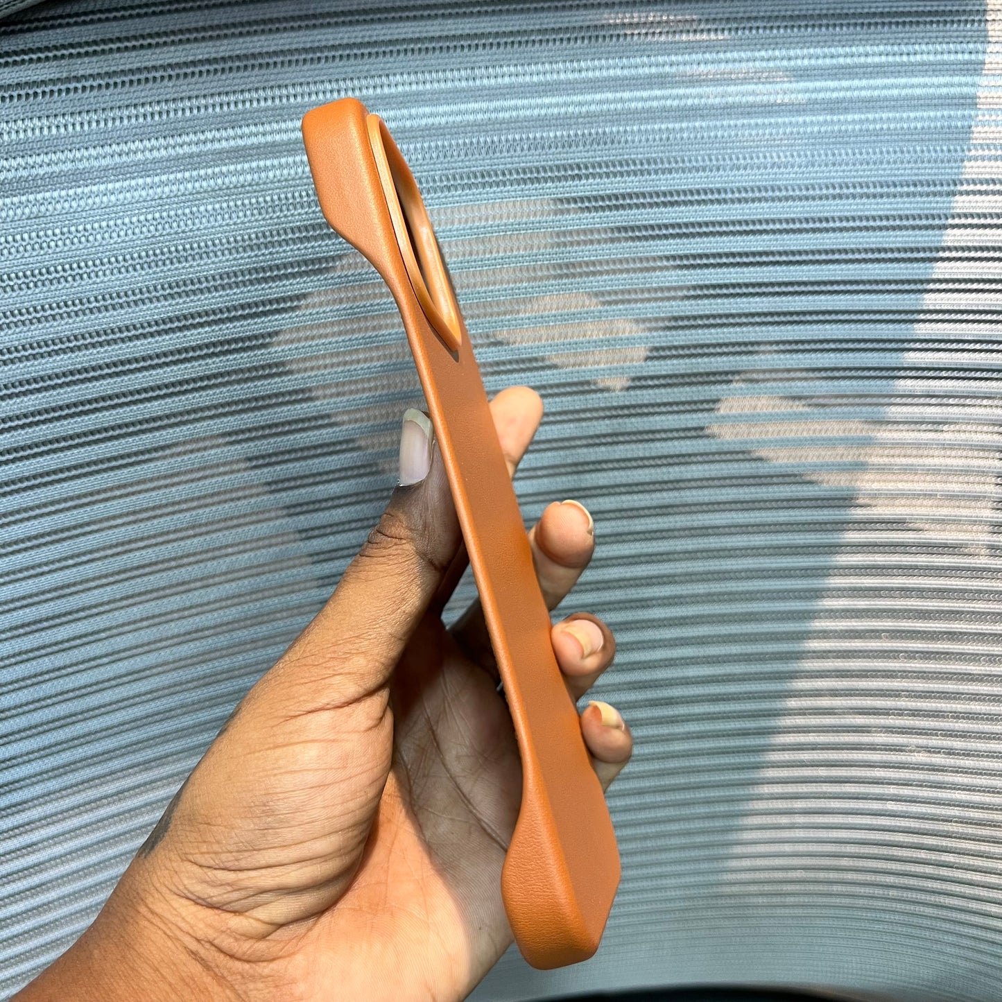Leather Slim Frame iPhone 16 Pro Max Case