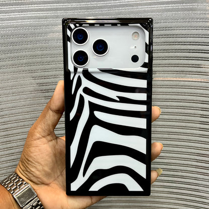 Zebra Print Box iPhone 17 Series  Case