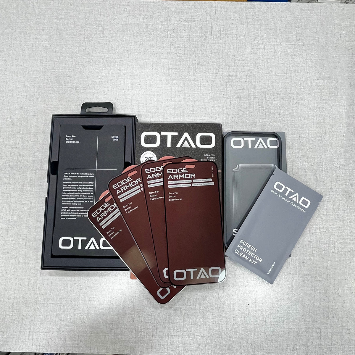 OTAO Edge Armor Clear Screen Protector