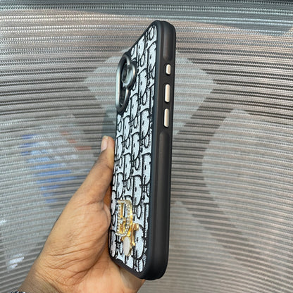 LogoLuxe Leather iPhone Case