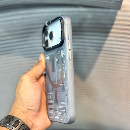 Grey TechSeries MagSafe iPhone 17 Pro Case