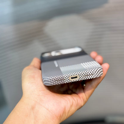 PixelGrey Carbon Fiber MagSafe iPhone 17 Pro Max Case