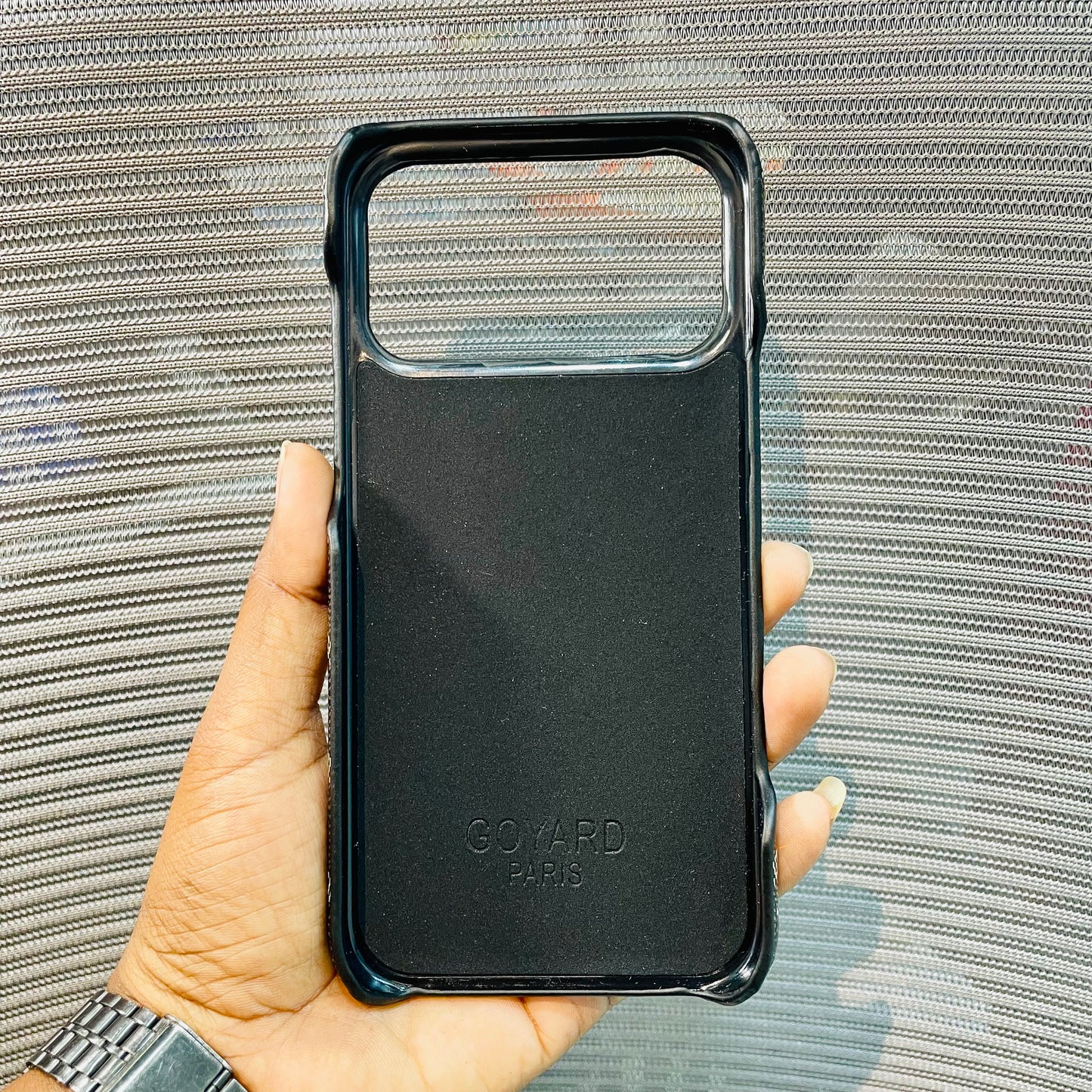 Luxe Printed Inner Fur iPhone 17 Pro Case