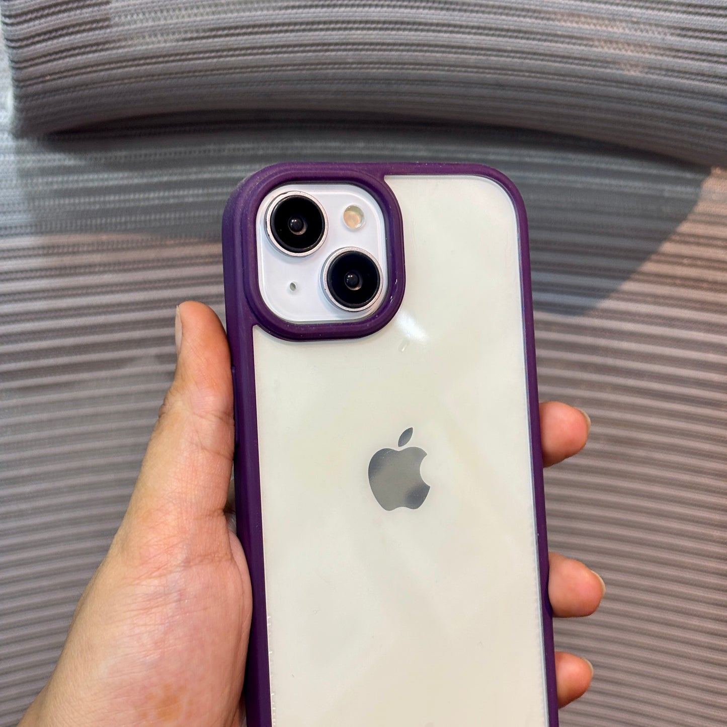 ClearEdge Color Border iPhone Case