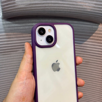 ClearEdge Color Border iPhone Case