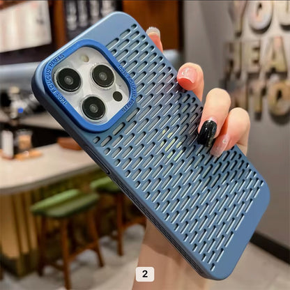 Heat Dissipation Slim Fit Hard Case for iPhone