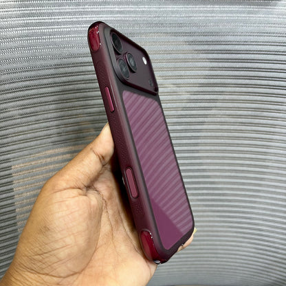 Transparent Silicone Side Border iPhone 17 Pro /18 Pro Case