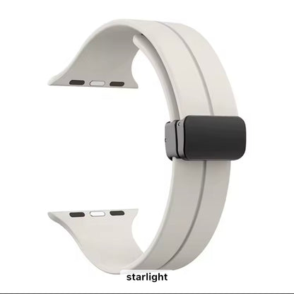 Silicone Magnetic Apple Watch Strap