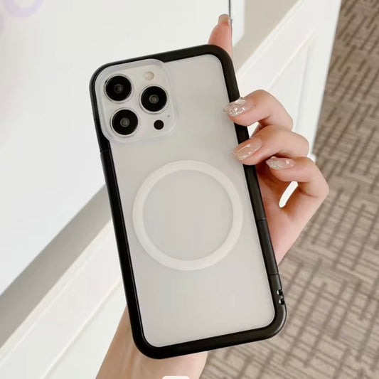 Dual Shade Bumper Case with Back Panel iPhone Case