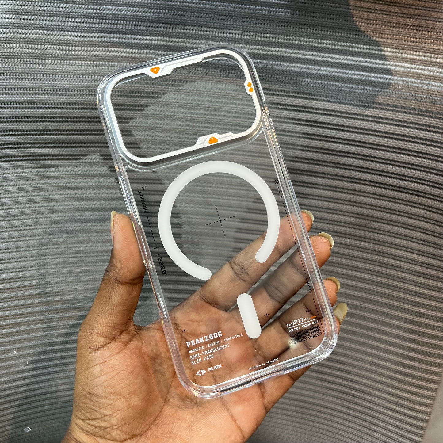 Neuron Crystal Clear Armor 18 Pro  Case