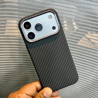Carbon Fiber Twill Wave Embossed iPhone Case