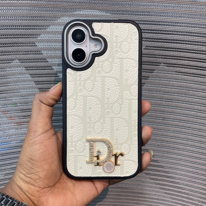 LogoLuxe Leather iPhone 17 Series Case
