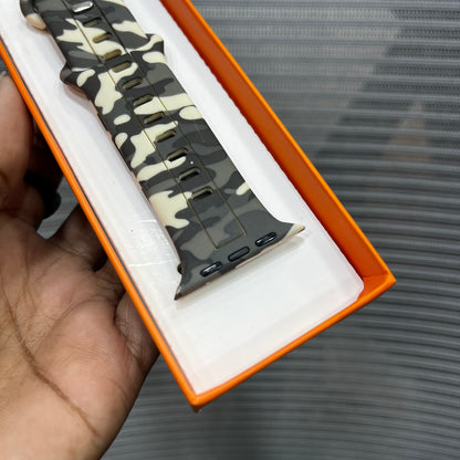 Camouflage PressLock iWatch Strap