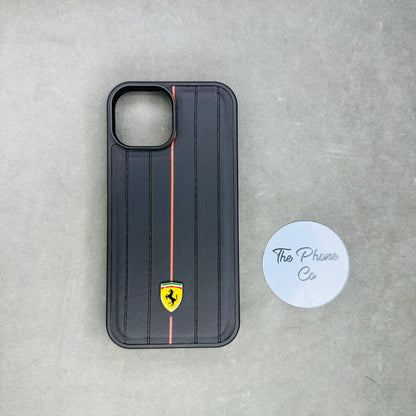 Ferrari Textured Hard Case for iPhone