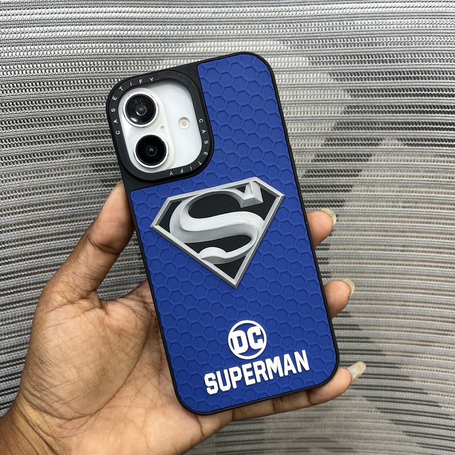 Premium 3D Embossed Printed iPhone 16 Case