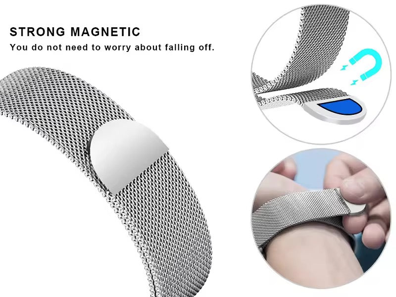 Magnetic Milanese Apple Watch Strap