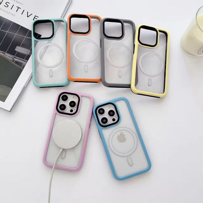 Transparent Hard MagSafe iPhone Case