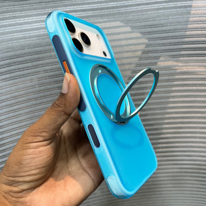 Tinted Matte Armor Stand iPhone 17 Series Case