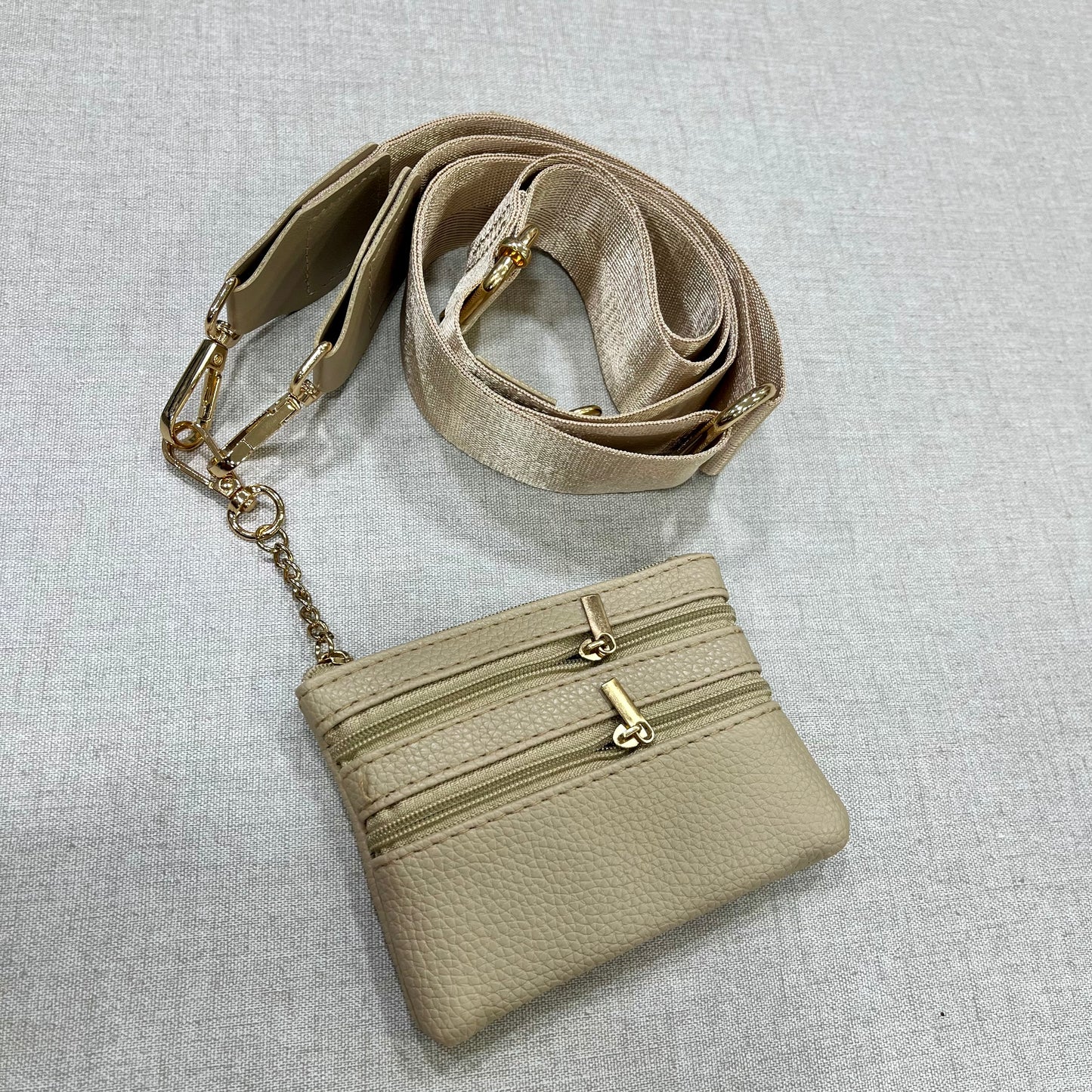 Premium Crossbody Leather Wallet
