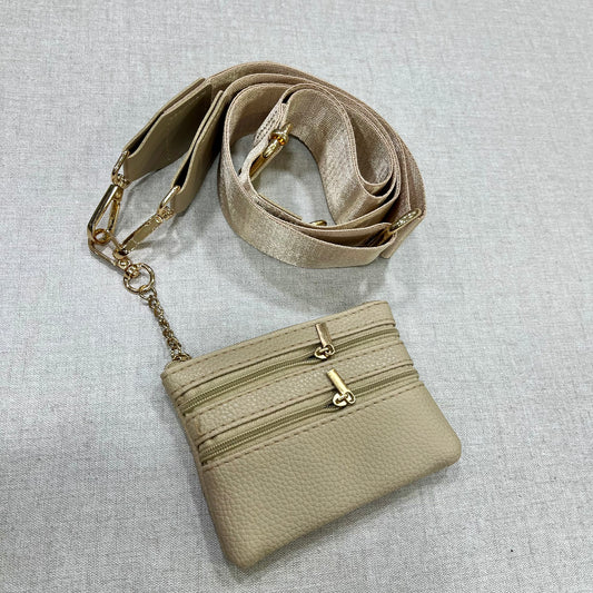 Premium Crossbody Leather Wallet