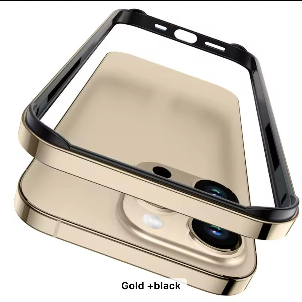 Metal Solid Bumper Case for iPhone