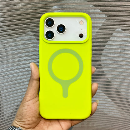 Premium Soft Silicone MagSafe iPhone 17 Pro  Case