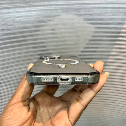 Tinted Black Diamond MagSafe iPhone 17 Case