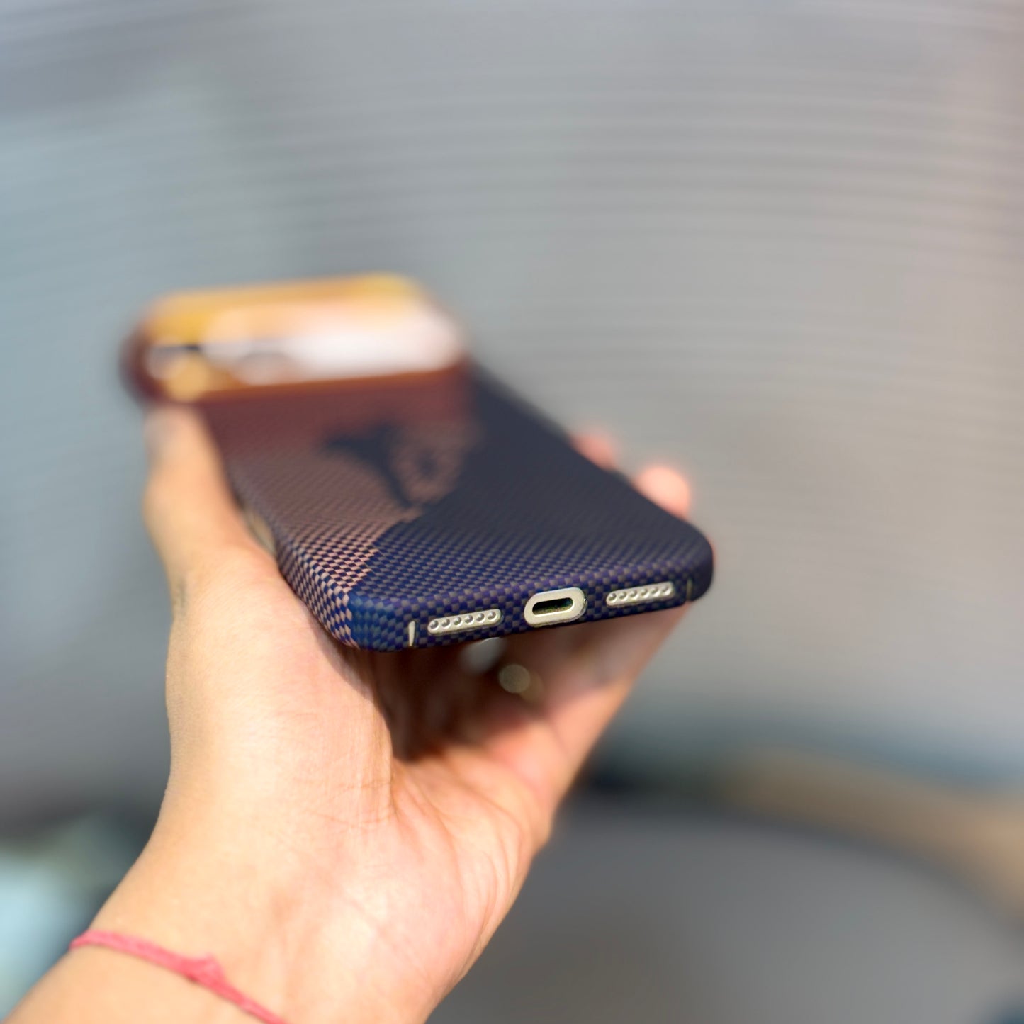 AzureWeave Carbon Fiber iPhone 17 Pro Max Case