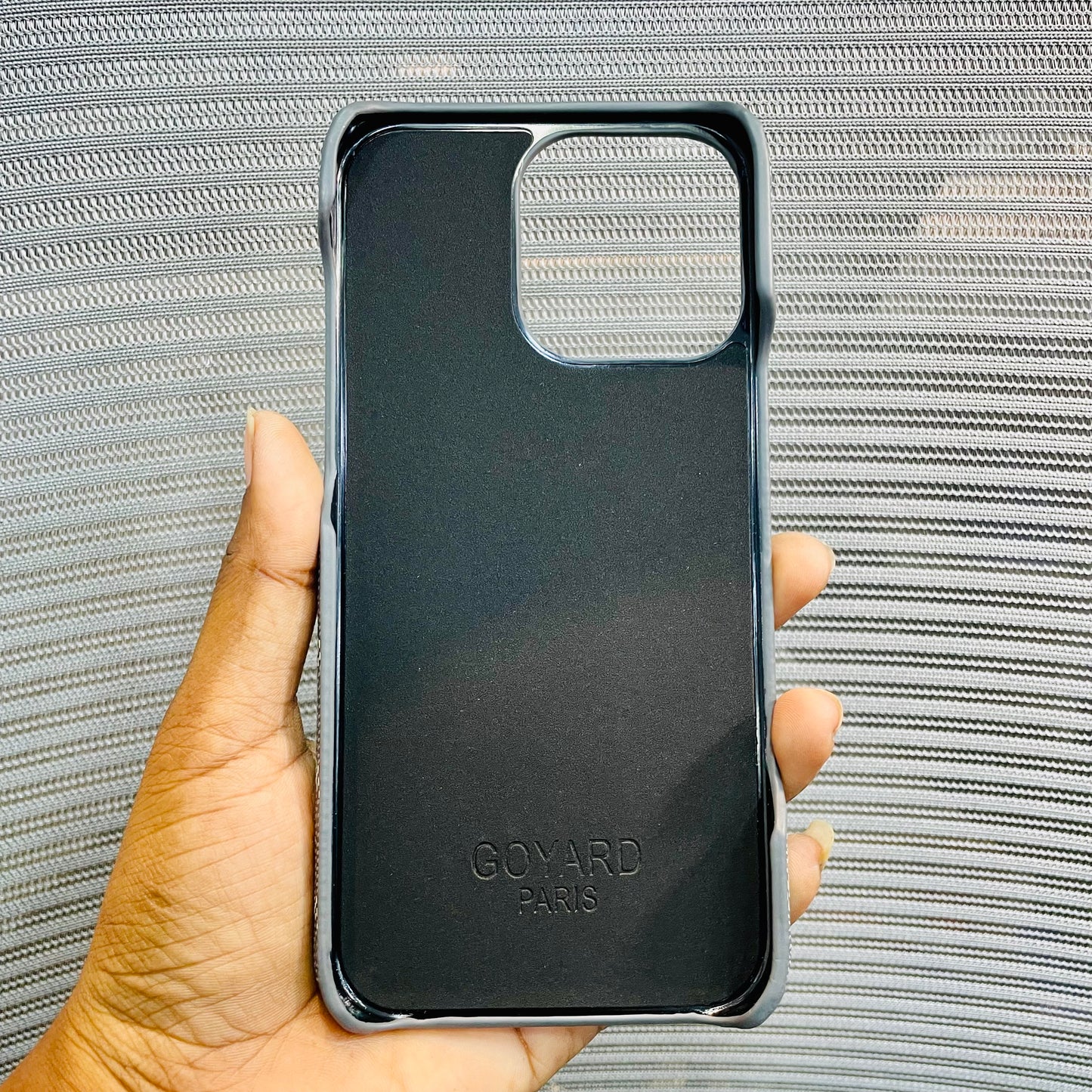 Luxe Printed Inner Fur iPhone 16 Pro Max Case