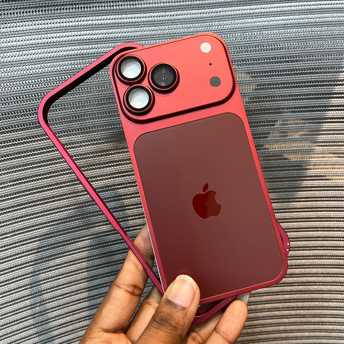 Burgundy Converter Case for iPhone 16