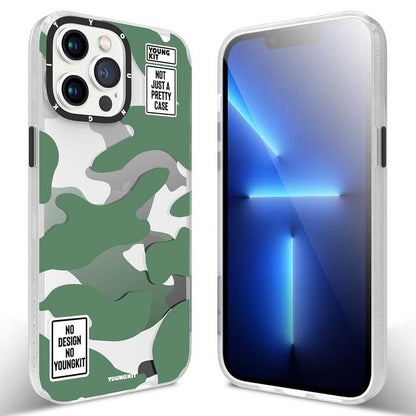 Printed Camouflage Textured Fancy Case